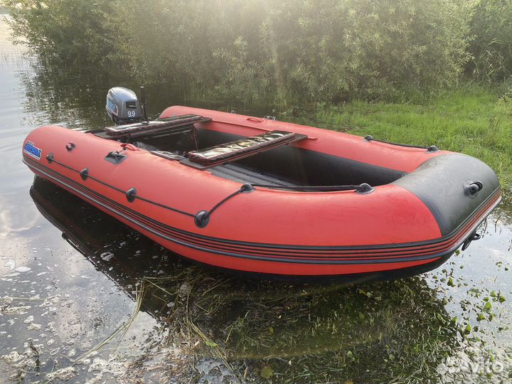 Надувная лодка пвх с мотором