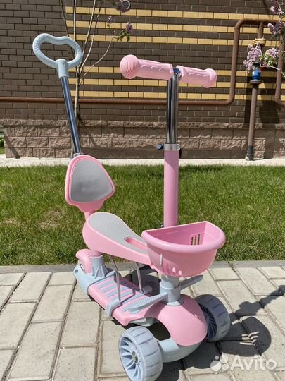 Самокат беговел 3 в 1 новый