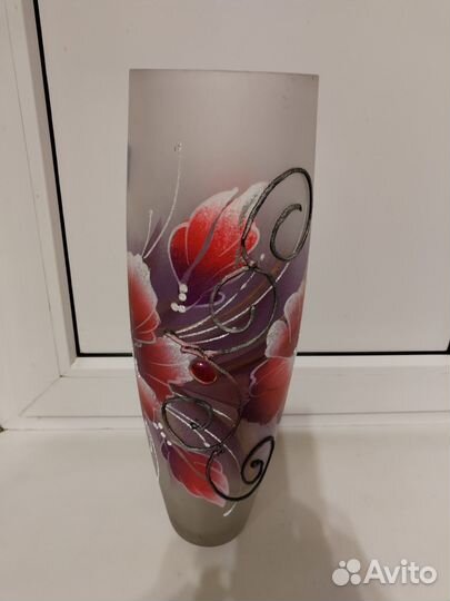 Ваза для цветы богемия