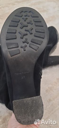 Сапоги ботфорты