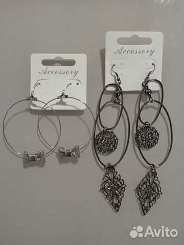 Бижутерия серьги