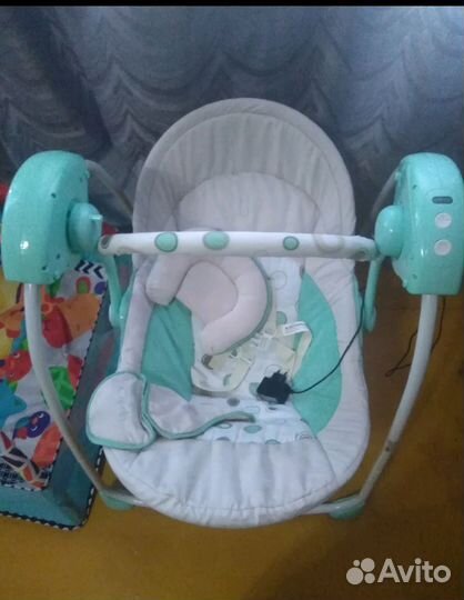 Детские электронные качели