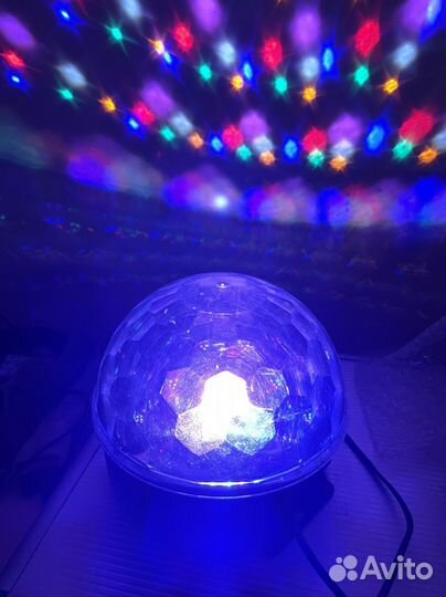 Диско шар / magic ball / светомузыка/ led par