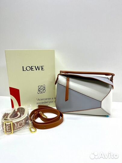 Сумка женская loewe натуральная кожа