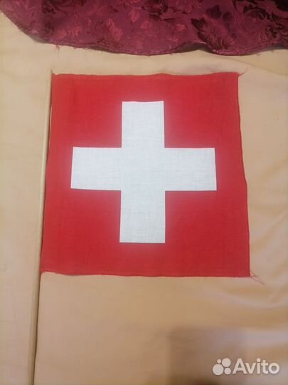 Флаг швейцарии 28Х 29.5 см