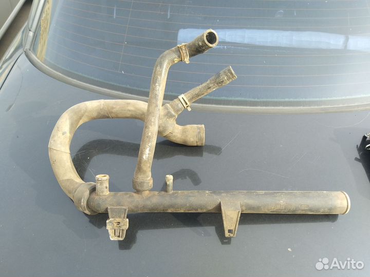 Патрубок системы охлаждения опель омега б