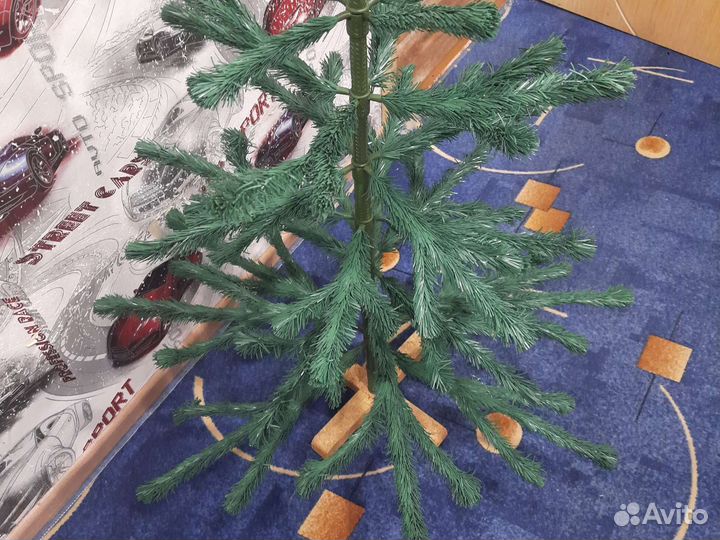 Елка искусственная советская СССР 160 см