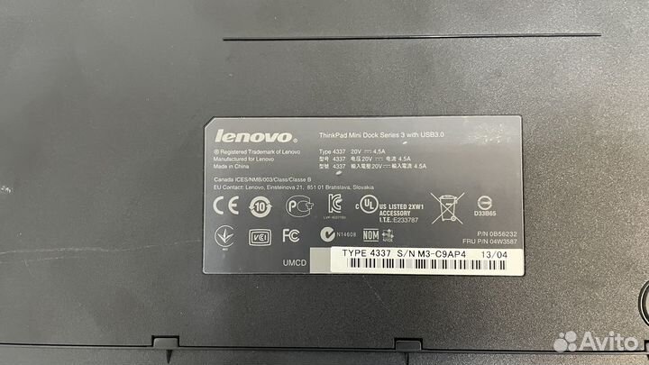 Докстанция lenovo