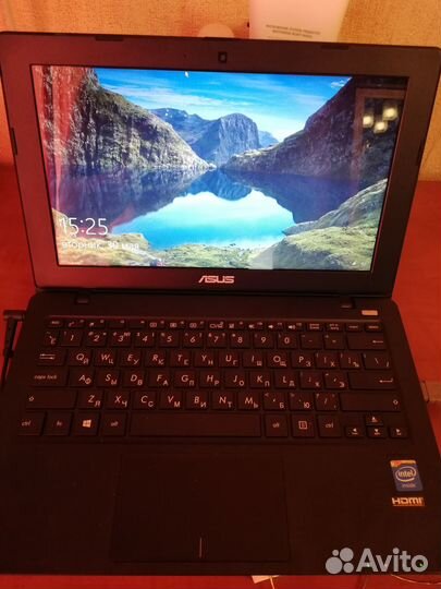 Нетбук Asus x200m SSD 250GB win10