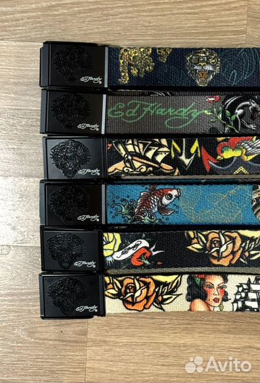 Ремень ed hardy christian audgier independent