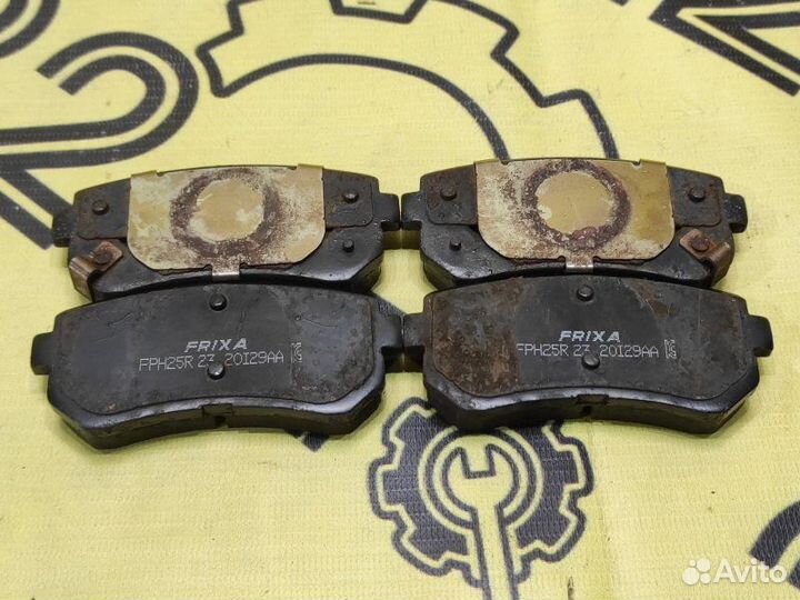 Колодки тормозные задние Hyundai I30 FD G4FC