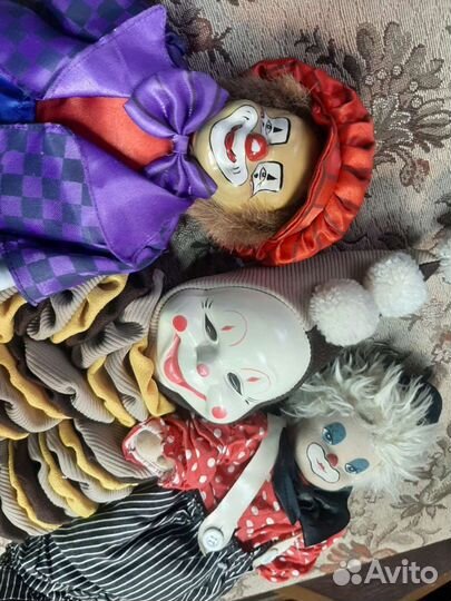 Клоуны винтажные