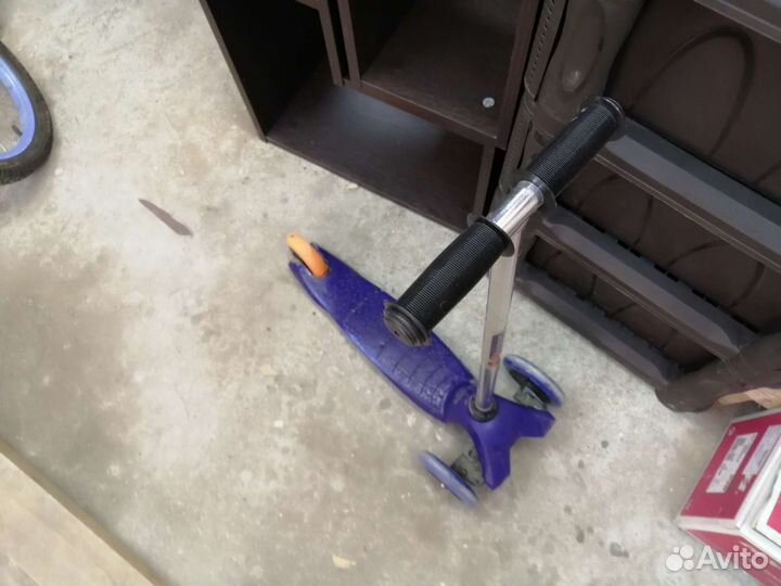 Самокат детский трехколесный бу