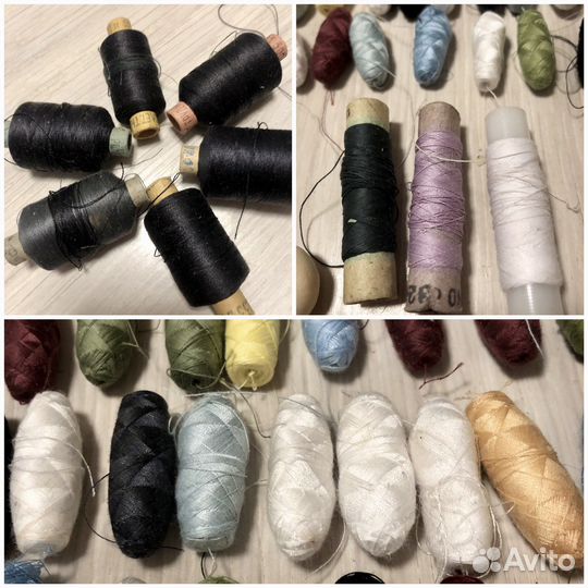 Швейные принадлежности нитки СССР для рукоделия