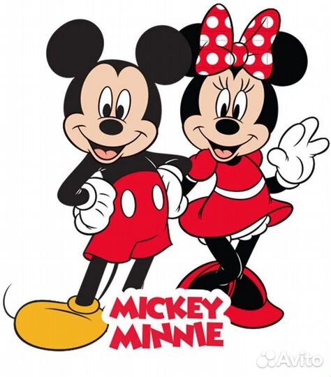 Мягкая игрушка Минни Маус Minnie Mouse 60 см