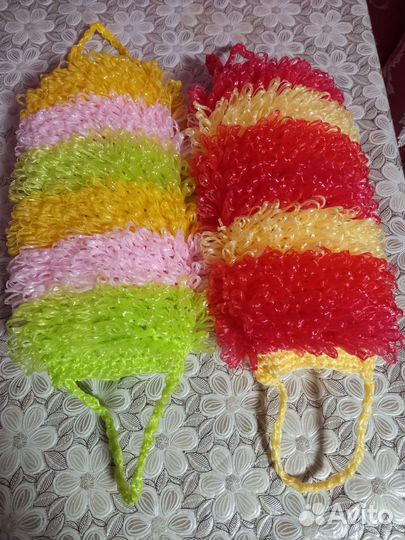 Мочалка ручной работы