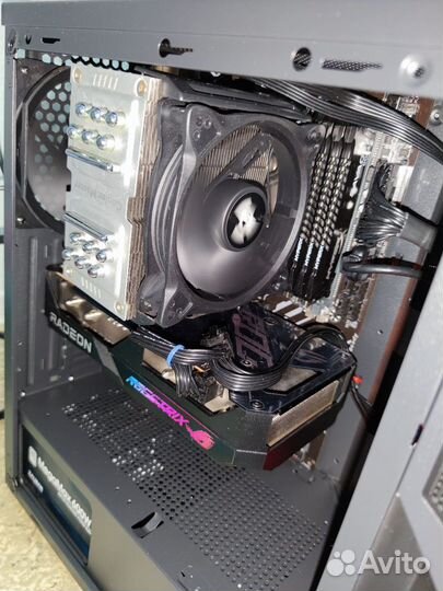 Игровой пк intel i7/Rx 6600xt/ssd nvme