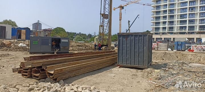 Погружение шпунта