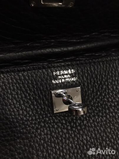 Клатч Hermes Kelly pochette black
