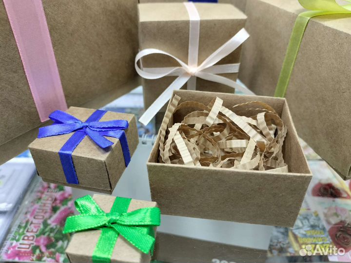 Коробка подарочная с наполнителем