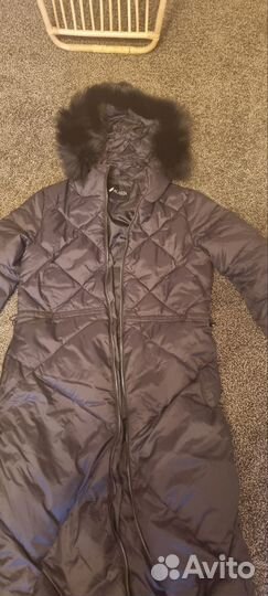 Пуховик зимний женский 42 44 пух перо