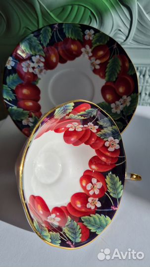 Чайная пара. Фарфор. Винтаж. Англия