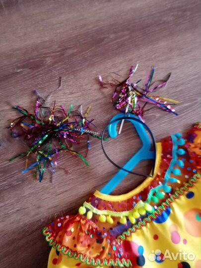 Костюм хлопушки для девочки 122-128