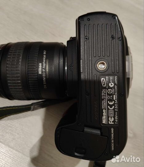 Зеркальный фотоаппарат Nikon d70s