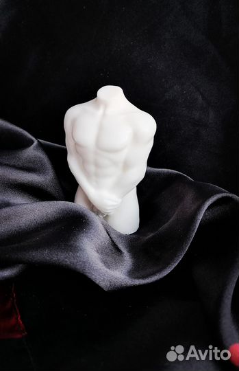 Мыло ручной работы. Мужской и женский торс