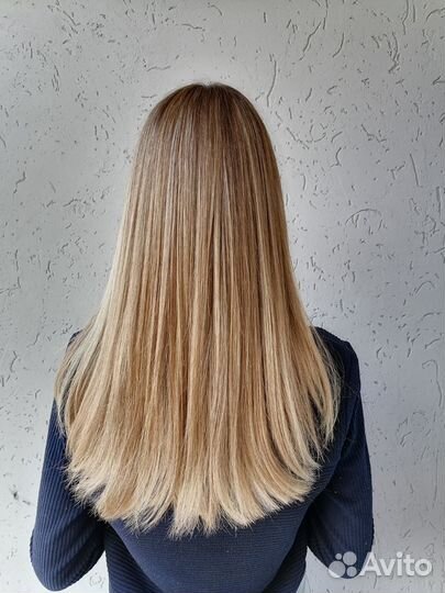 Модель на сложное окрашивание волос