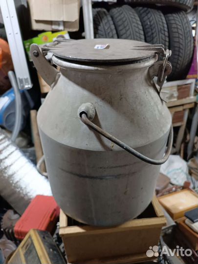 Бидон алюминиевый 20 литров СССР