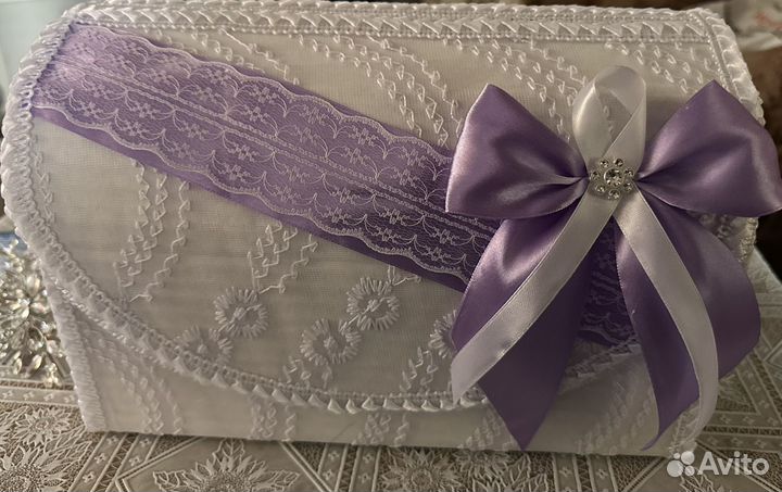 Свадебный сундук для денег