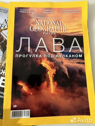 Журнал national geographic (5 штук)