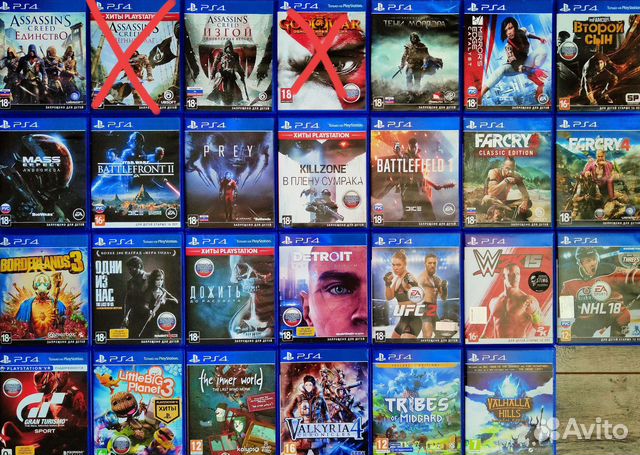 Диски на Sony Playstation 4 купить в Омске | Электроника | Авито