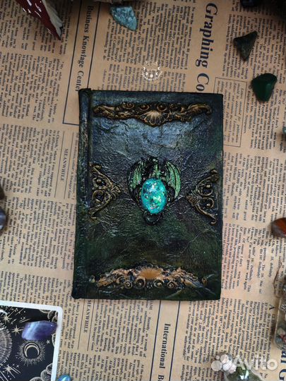 Блокнот скетчбук гримуар ручной работы