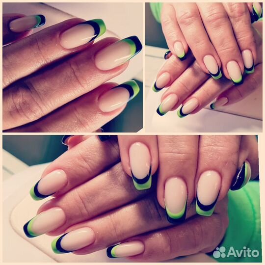 Наращивание ногтей на дому