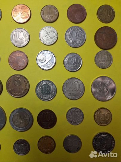 Монеты СССР и зарубежных стран разного времени