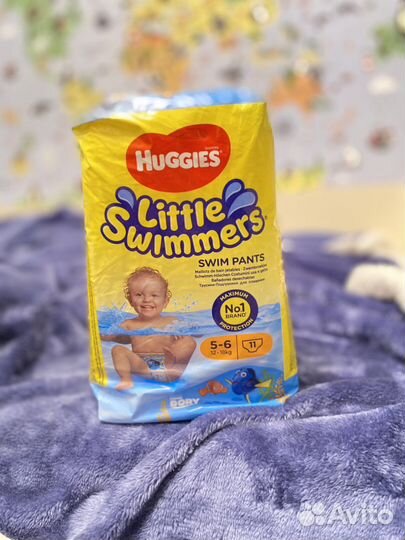 Трусики-подгузники для плавания Huggies (12-18 кг)
