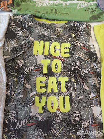 Футболки пакетом на мальчика 110-116