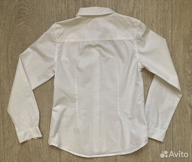 Рубашка белая H&M для мальчика