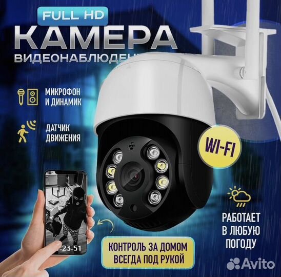 Wi-Fi вайфай камера видеонаблюдения