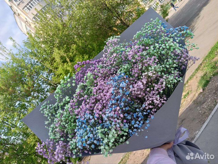 Цветы гипсофила букет