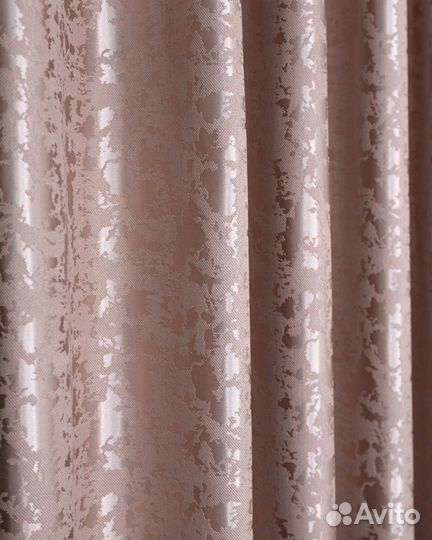 Шторы Версаль Розовый занавески