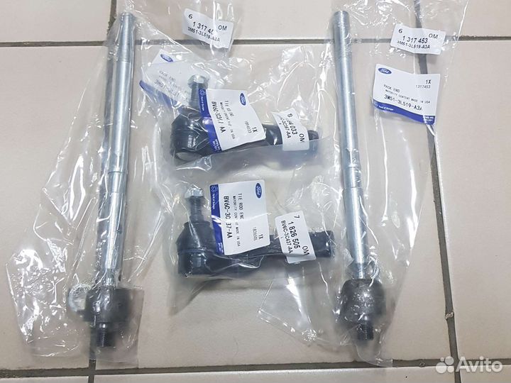 Тяги рулевые +наконечники Ford Focus 2/3