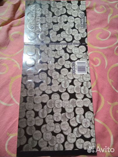 Набор 25 центов США штаты 56 штук