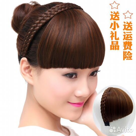 Шиньон (тон 27) золотисто-русый (рыжий) новый