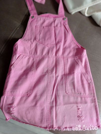 Джинсовый сарафан