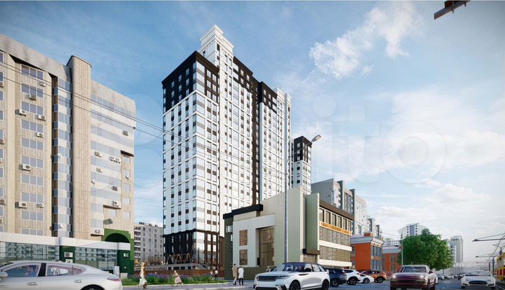 1-к. квартира, 45,9 м², 8/25 эт.