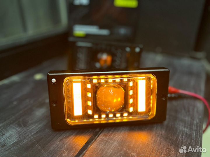 Лазерные LED птф туманки ваз 2110-2115