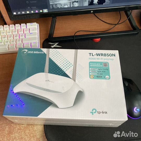 Wifi роутер новый tp link +кронштейн